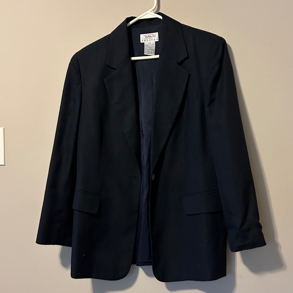 Talbots linen blend, size 12P blazer - Picture 1 of 8